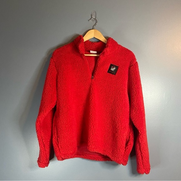 Knights Apparel Red Bulldogs Red Fleece Pullover Sweatshirt - Picture 7 of 7